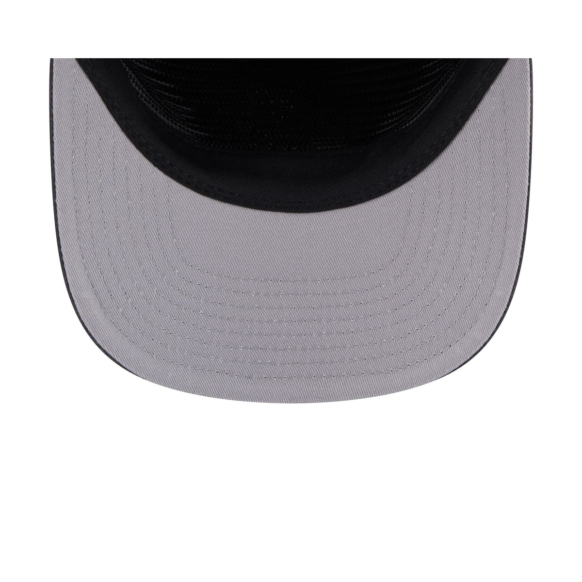 Chicago Blackhawks Washed Black Nylon 19TWENTY Snapback Hat