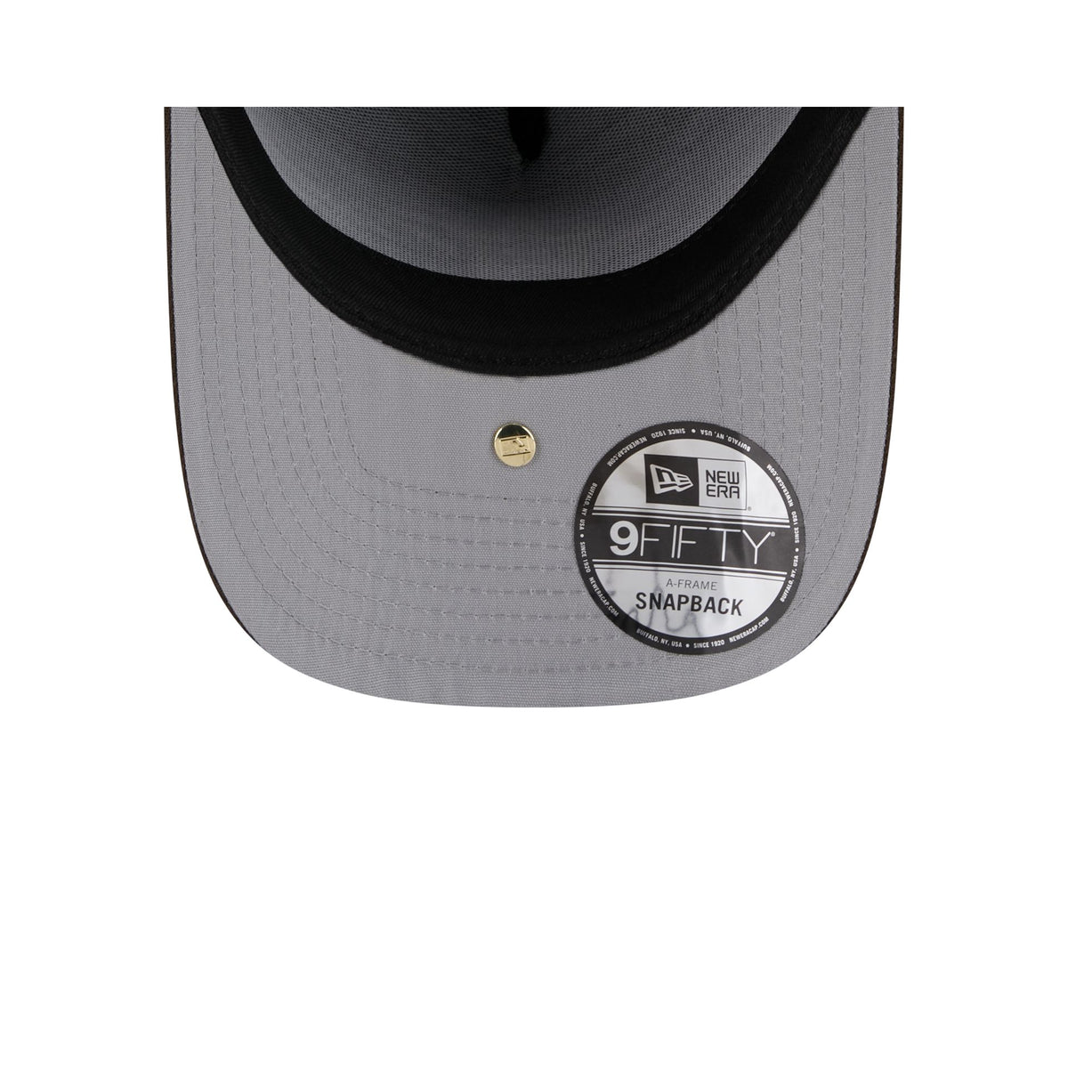 Houston Astros Walnut Gold Detail 9FIFTY A-Frame Snapback Hat