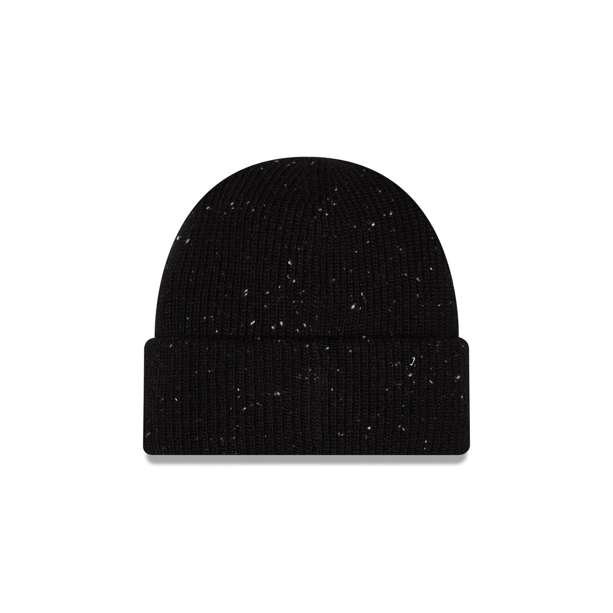 New York Rangers Black Speckled Knit Beanie Hat