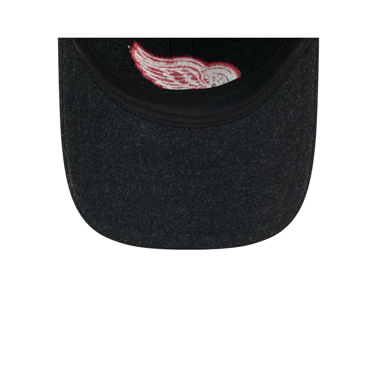 Detroit Red Wings Black Wool 9TWENTY Adjustable Hat