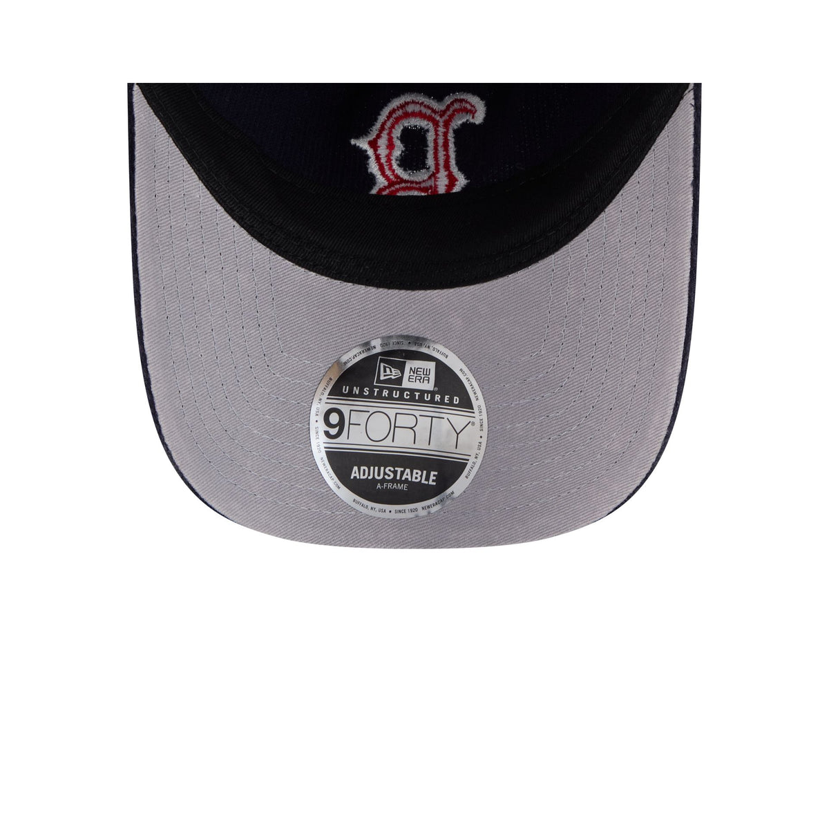 Boston Red Sox Washed Corduroy Sidepatch 9FORTY A-Frame Unstructured Snapback Hat