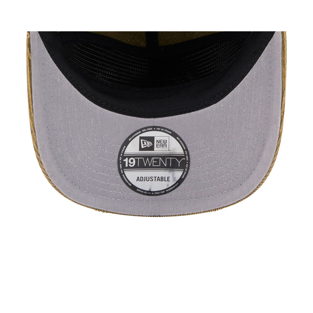 Los Angeles Lakers Washed New Olive Corduroy 19TWENTY Adjustable Hat
