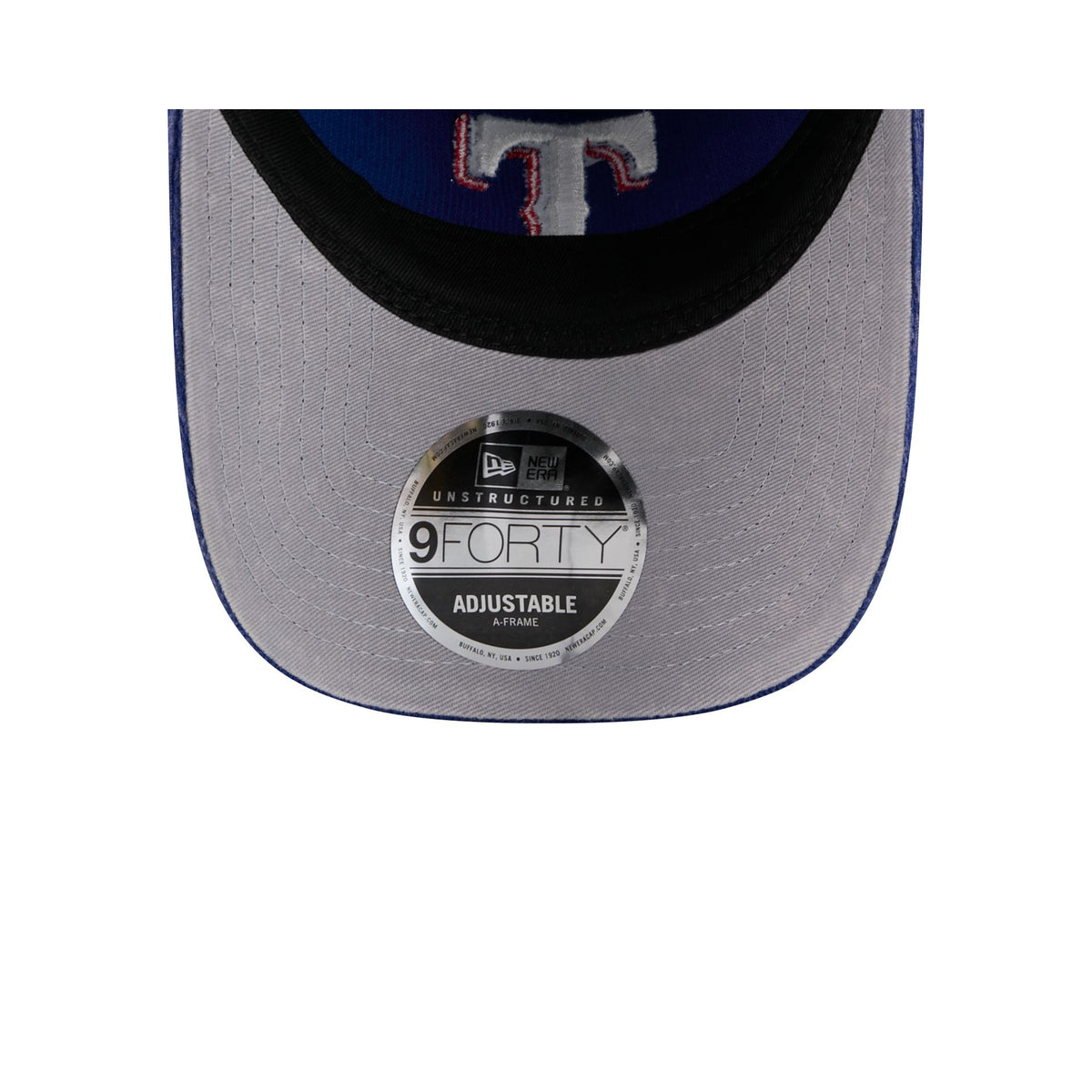 Texas Rangers Washed Corduroy Sidepatch 9FORTY A-Frame Unstructured Snapback Hat
