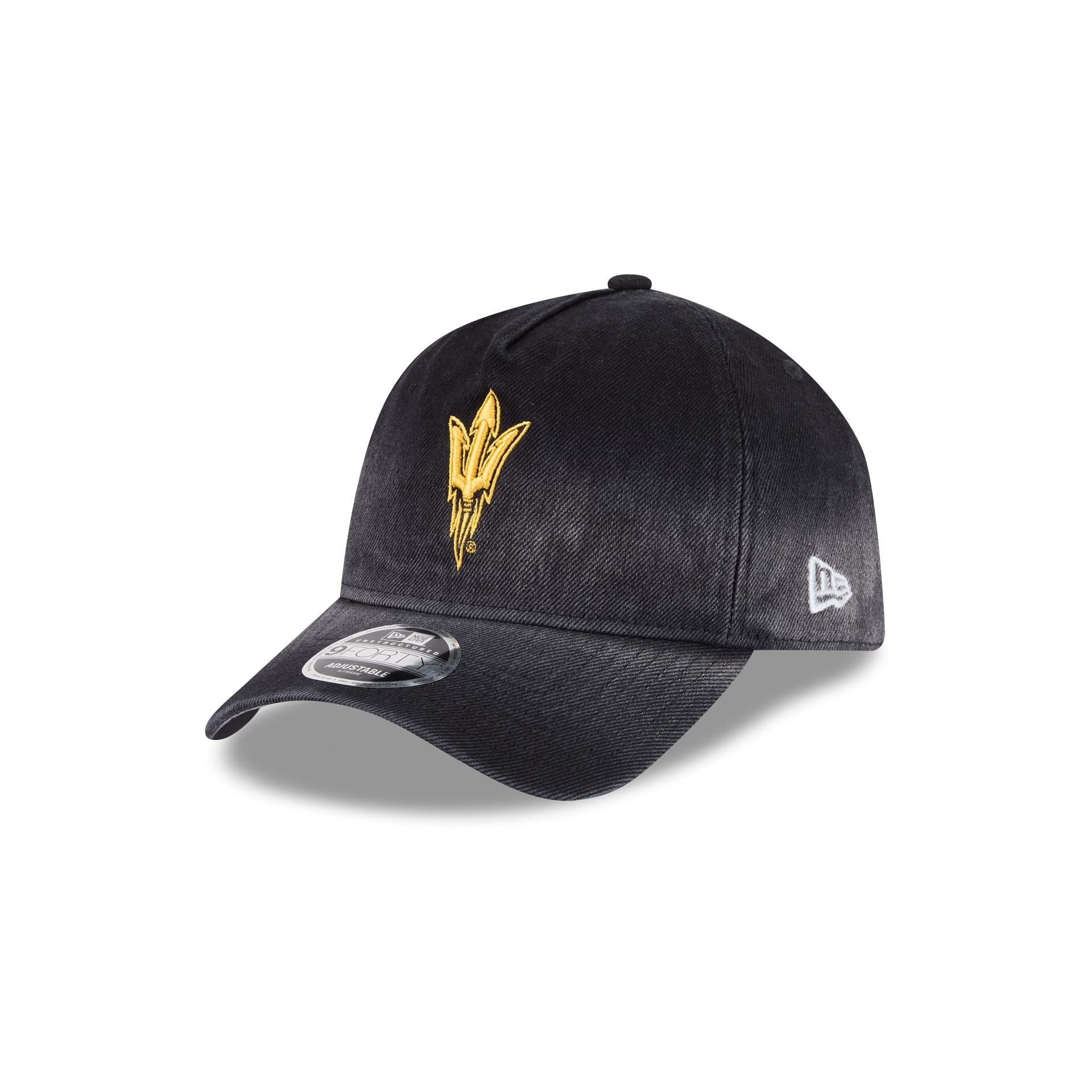 Arizona State Sun Devils Washed Black Denim 9FORTY A-Frame