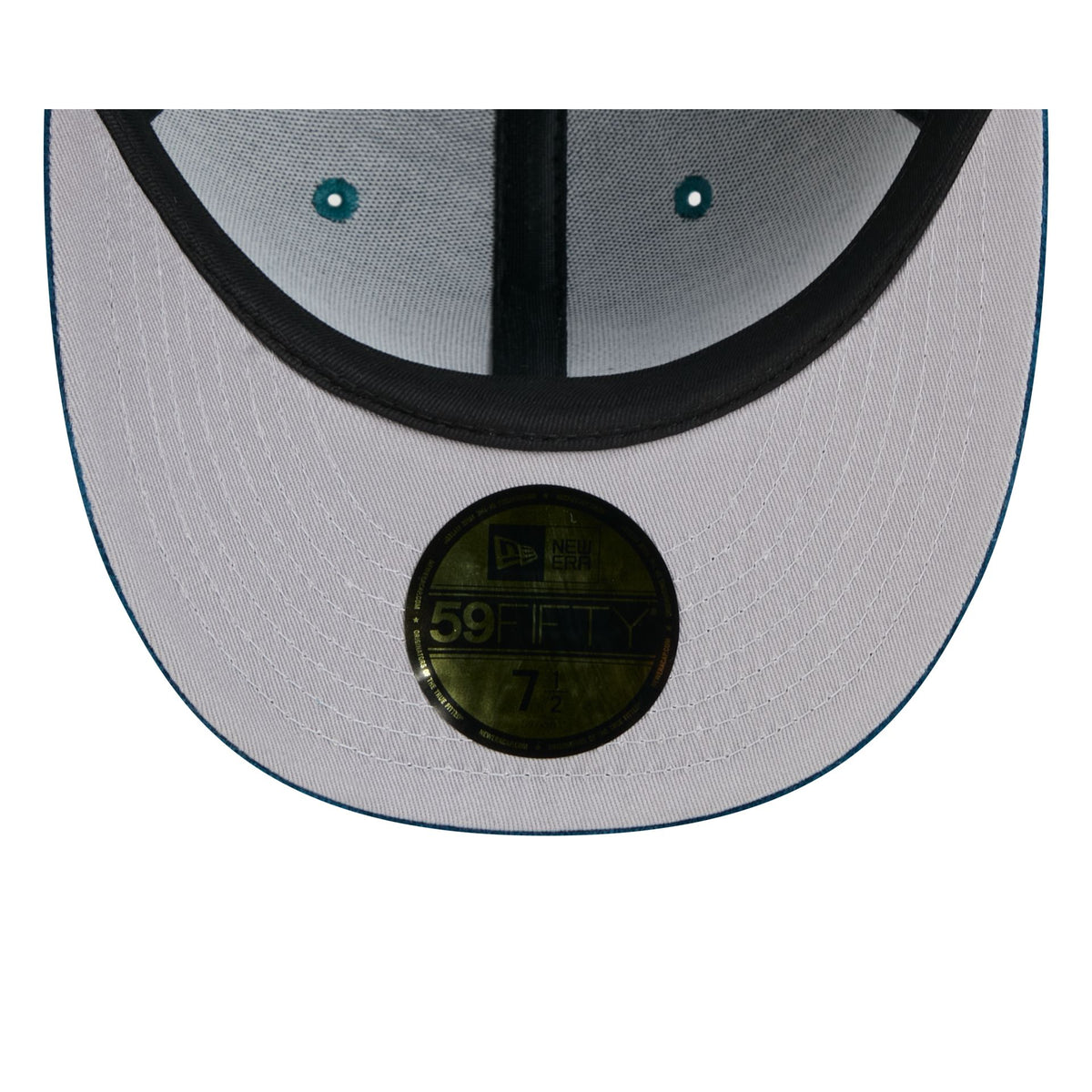 Philadelphia Phillies Moon Brisbane Moss Blue Visor 59FIFTY Fitted Hat