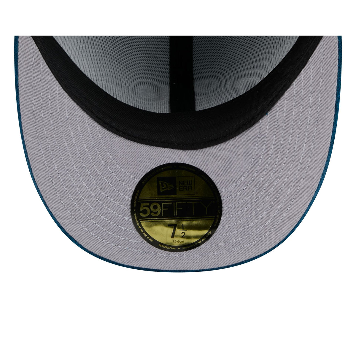 Detroit Tigers Moon Brisbane Moss Blue Visor 59FIFTY Fitted Hat