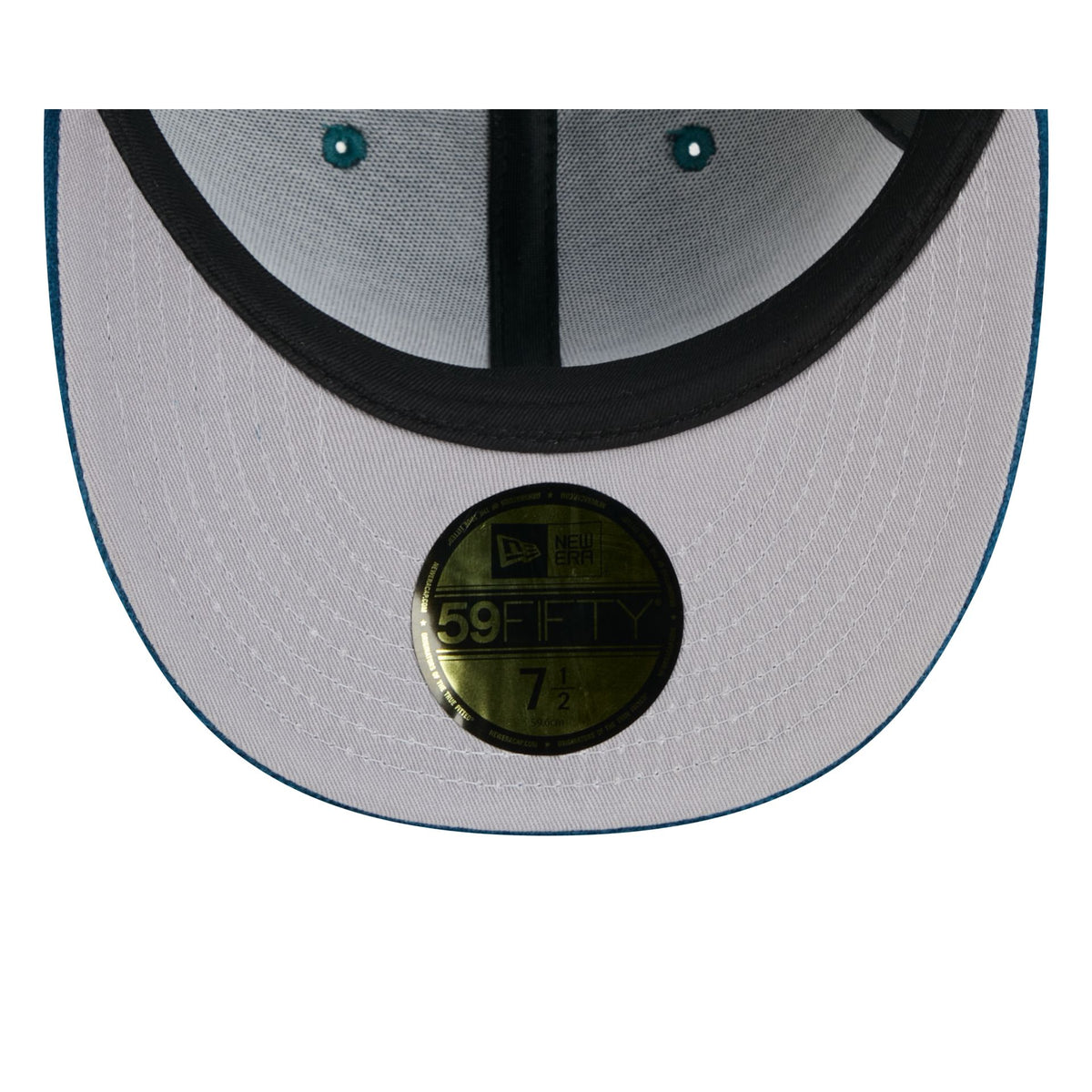 Athletics Moon Brisbane Moss Blue Visor 59FIFTY Fitted Hat