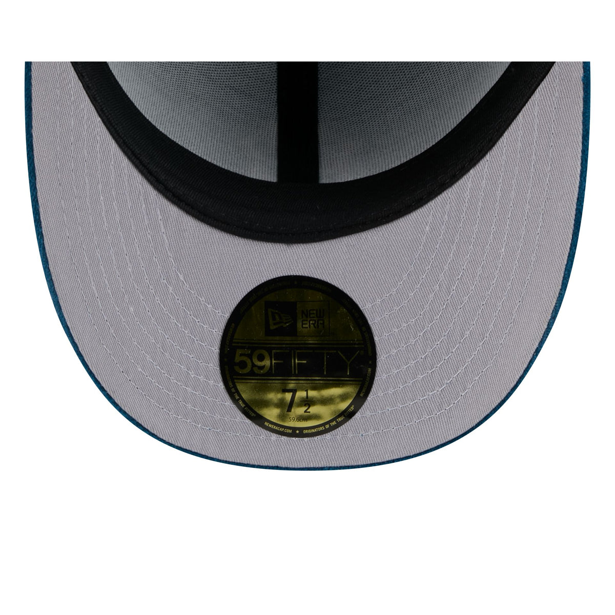 New York Yankees Moon Brisbane Moss Blue Visor 59FIFTY Fitted Hat