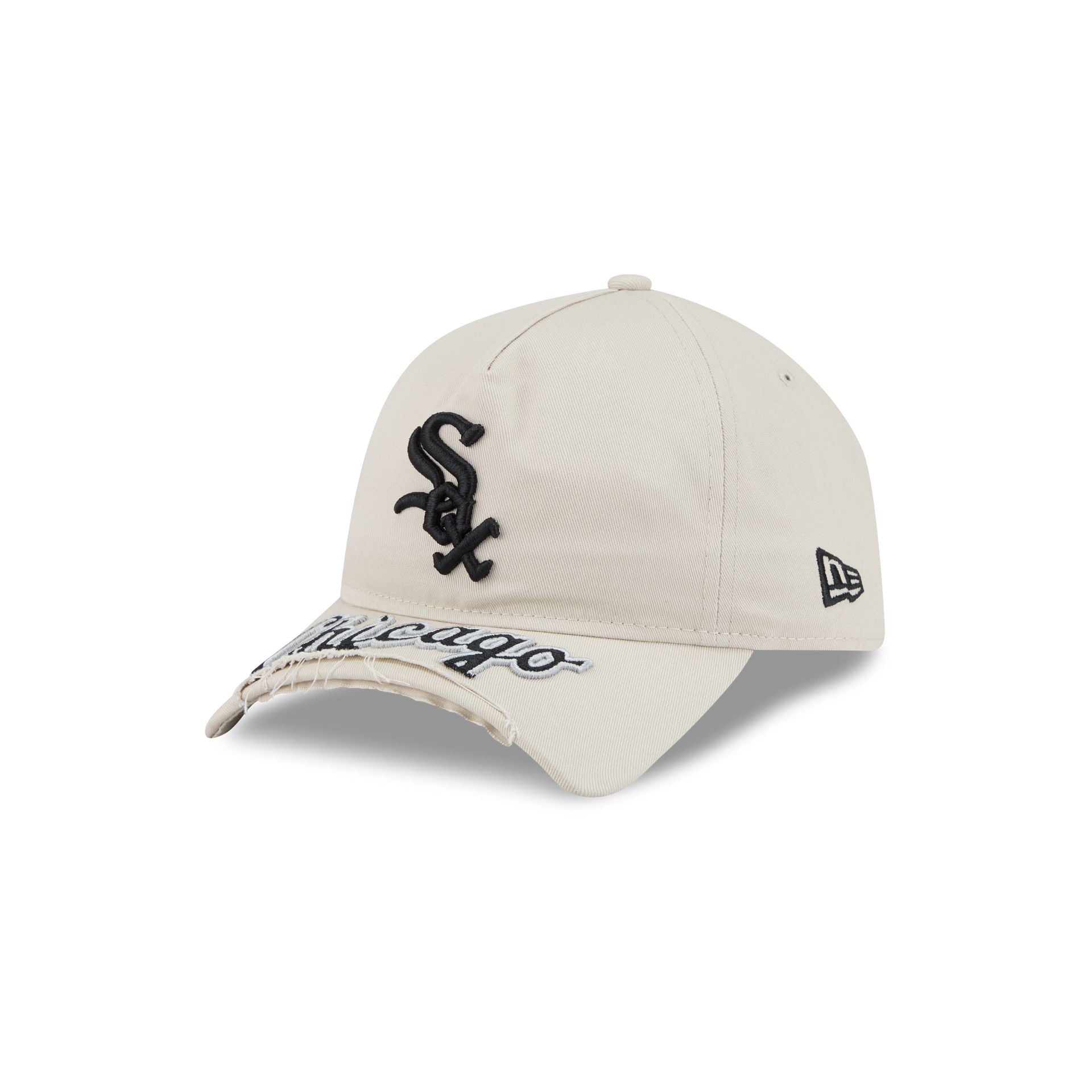 Chicago White Sox Stone 9FORTY A-Frame Unstructured Cut-Off Visor