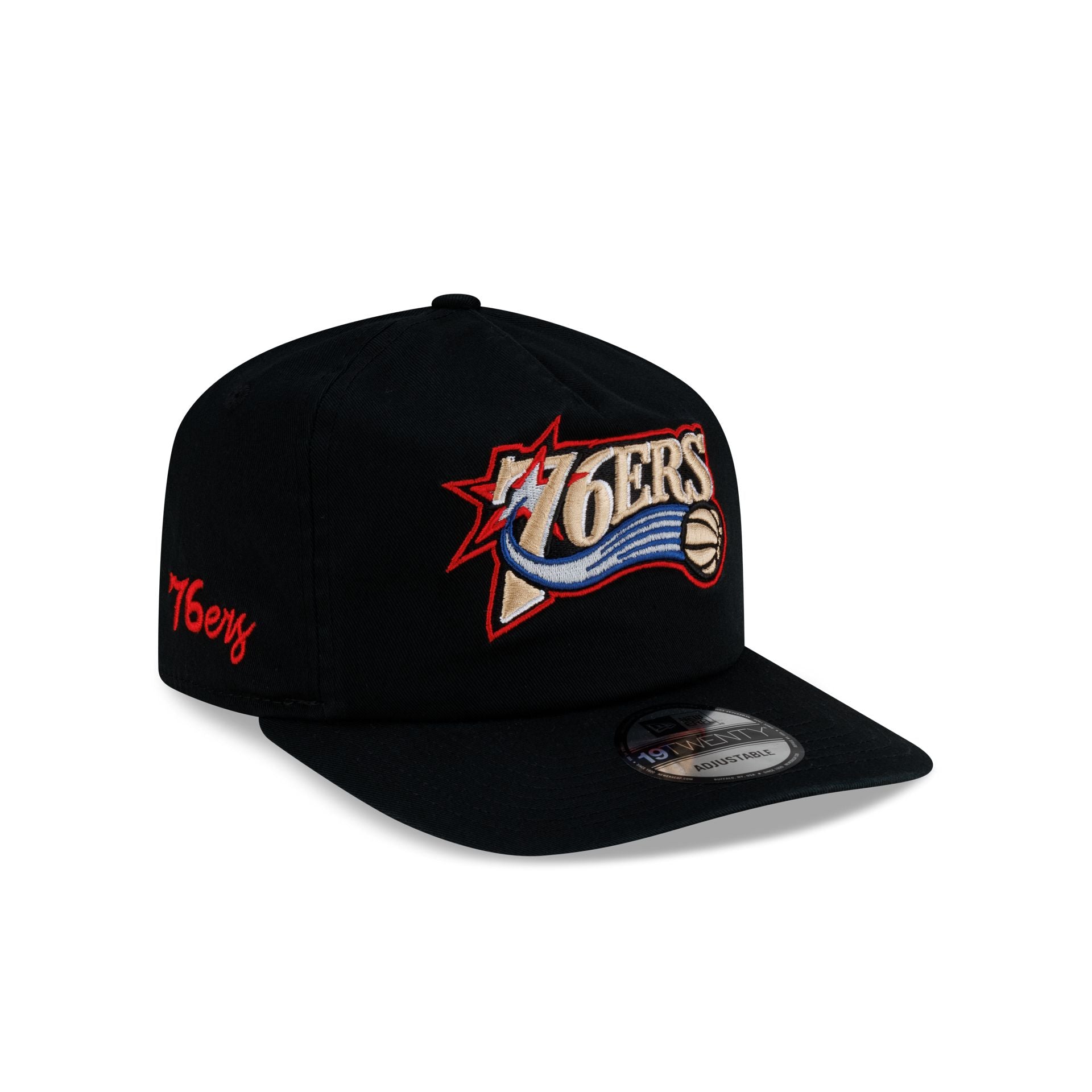 Philadelphia 76ers Hardwood Classics 19TWENTY Snapback Hat – New