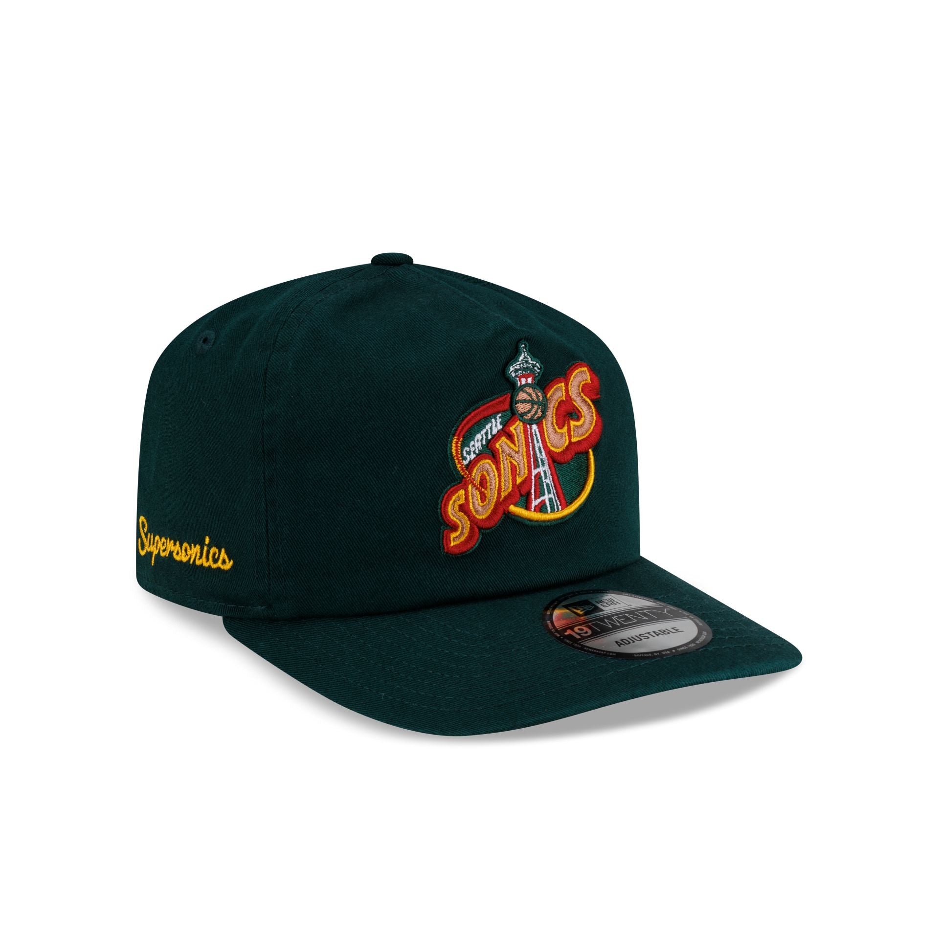 Seattle SuperSonics Hardwood Classics 19TWENTY Snapback Hat – New