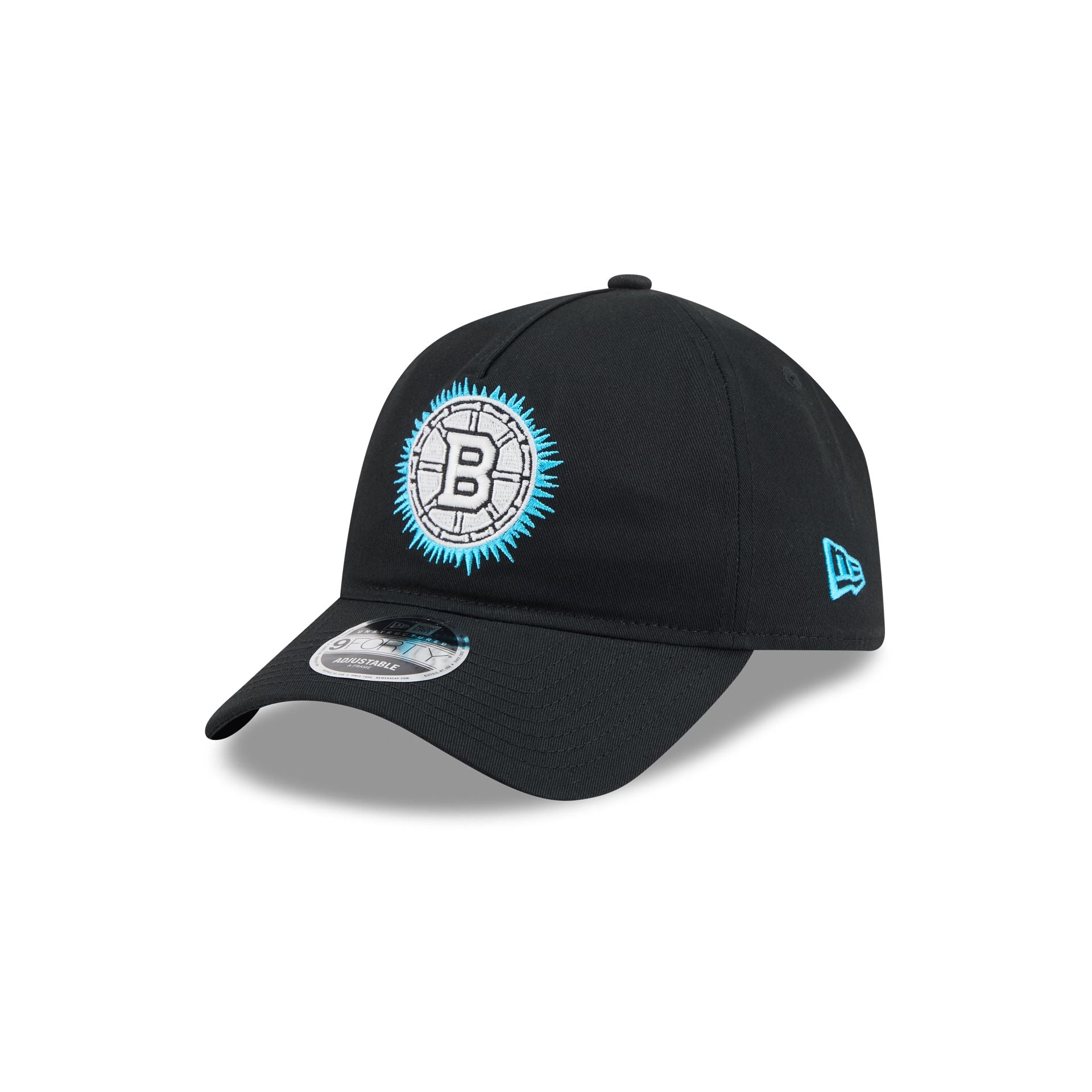 帽子 Boo!! Boston Bruins Electric Shock 9FORTY A-Frame Unstructured Snapback