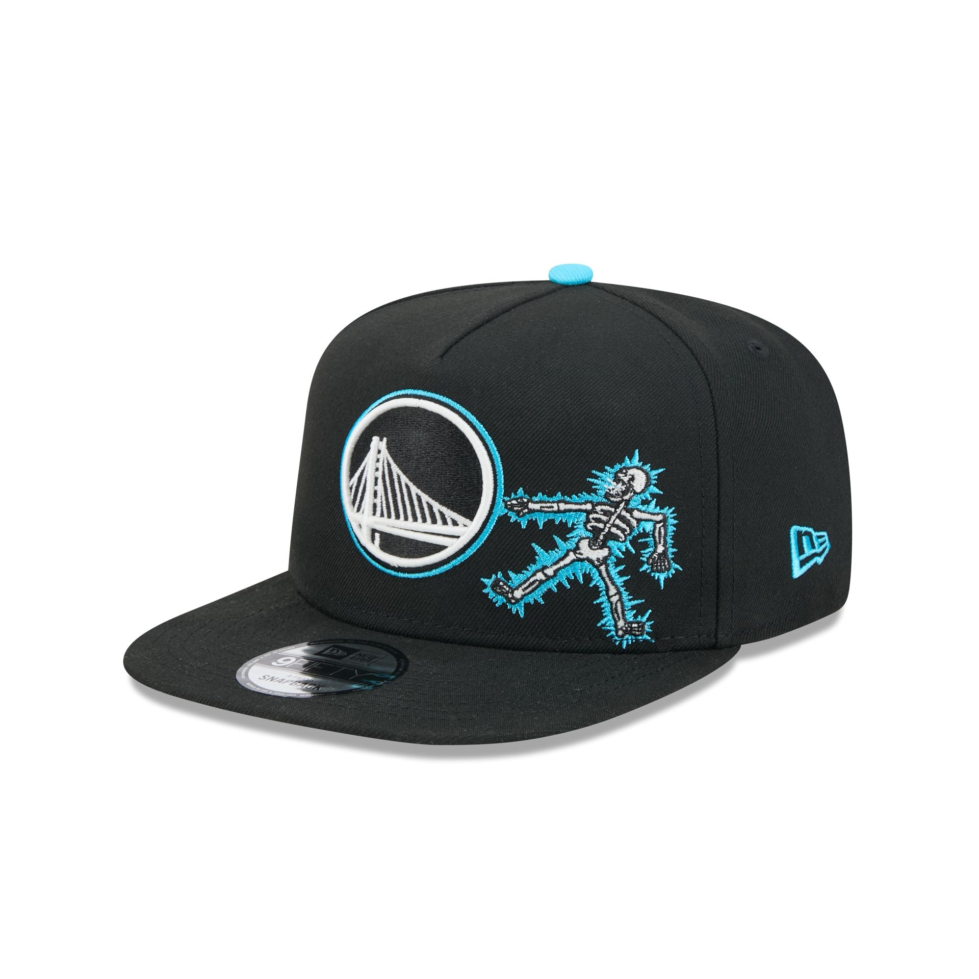 Golden State Warriors Electric Shock Skeleton 9FIFTY A-Frame