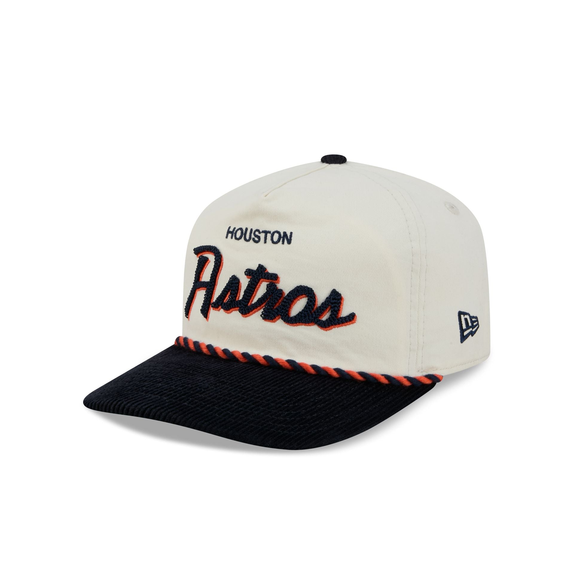 Houston Astros Retro Pack Script Rope 19TWENTY Snapback Hat – New