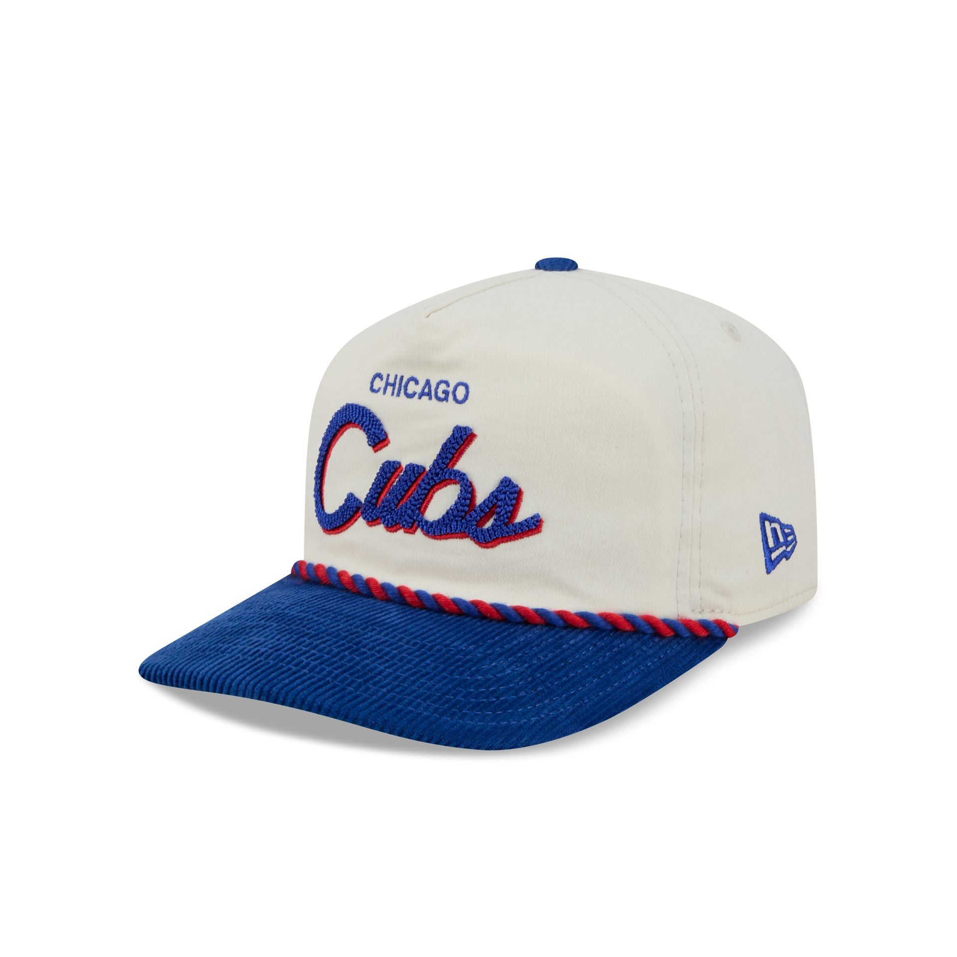 Chicago Cubs Retro Pack Script Rope 19TWENTY Snapback Hat – New