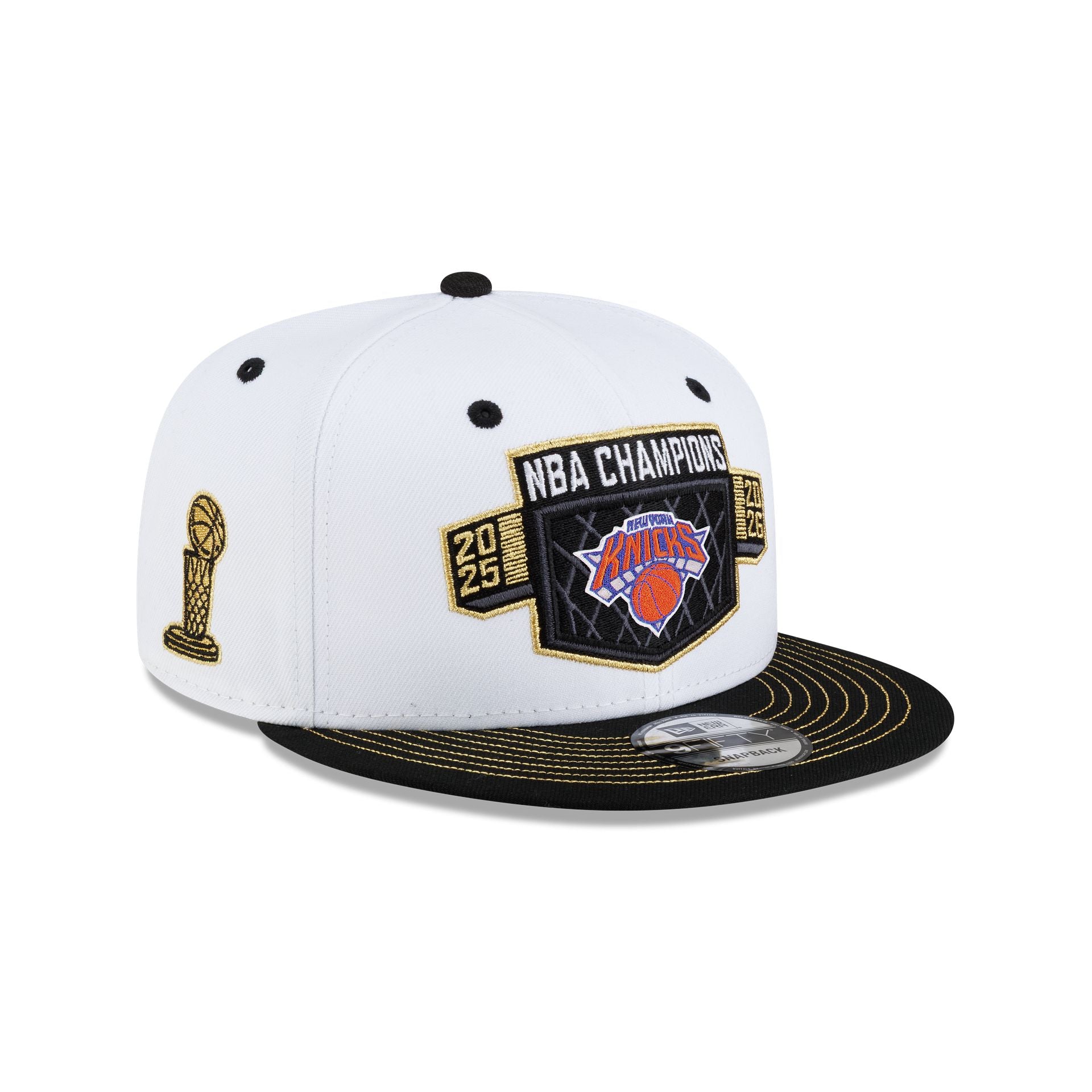 応援グッズ New Era NBA Knicks Champions Cap New York Knicks 2026 Champions Locker Room 9FIFTY Snapback Hat