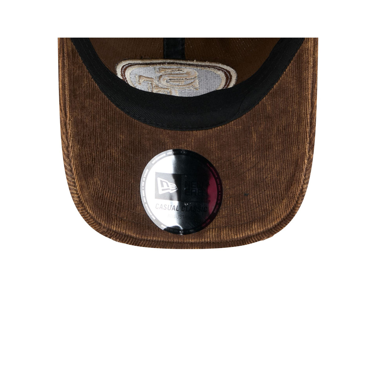 San Francisco 49ers Washed Walnut Corduroy Casual Classic Adjustable Hat