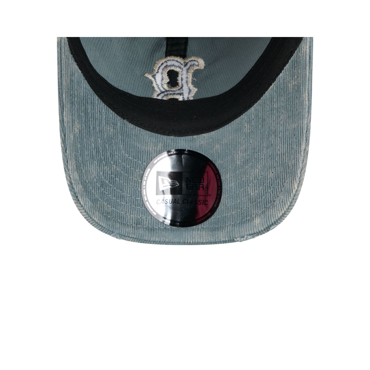Boston Red Sox Washed Slate Blue Corduroy Casual Classic Adjustable Hat