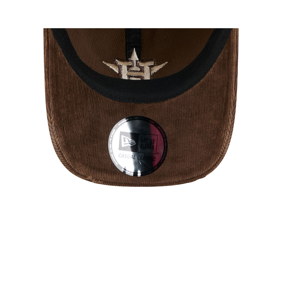 Houston Astros Washed Walnut Corduroy Casual Classic Adjustable Hat