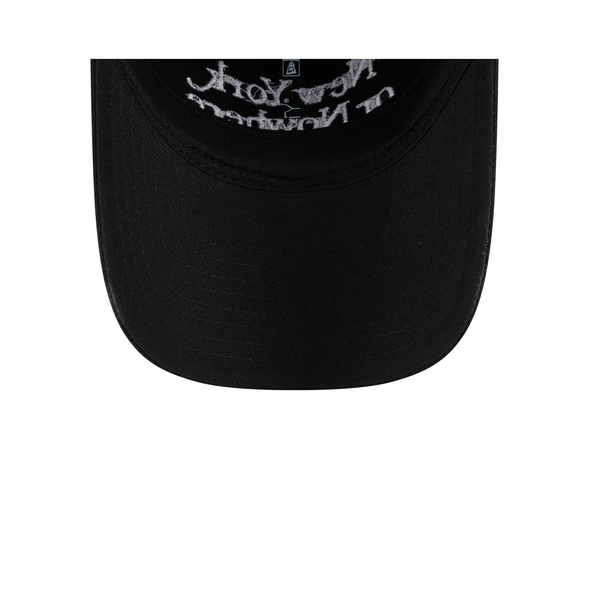 New York or Nowhere x New York Knicks Script Black 9TWENTY Adjustable Hat