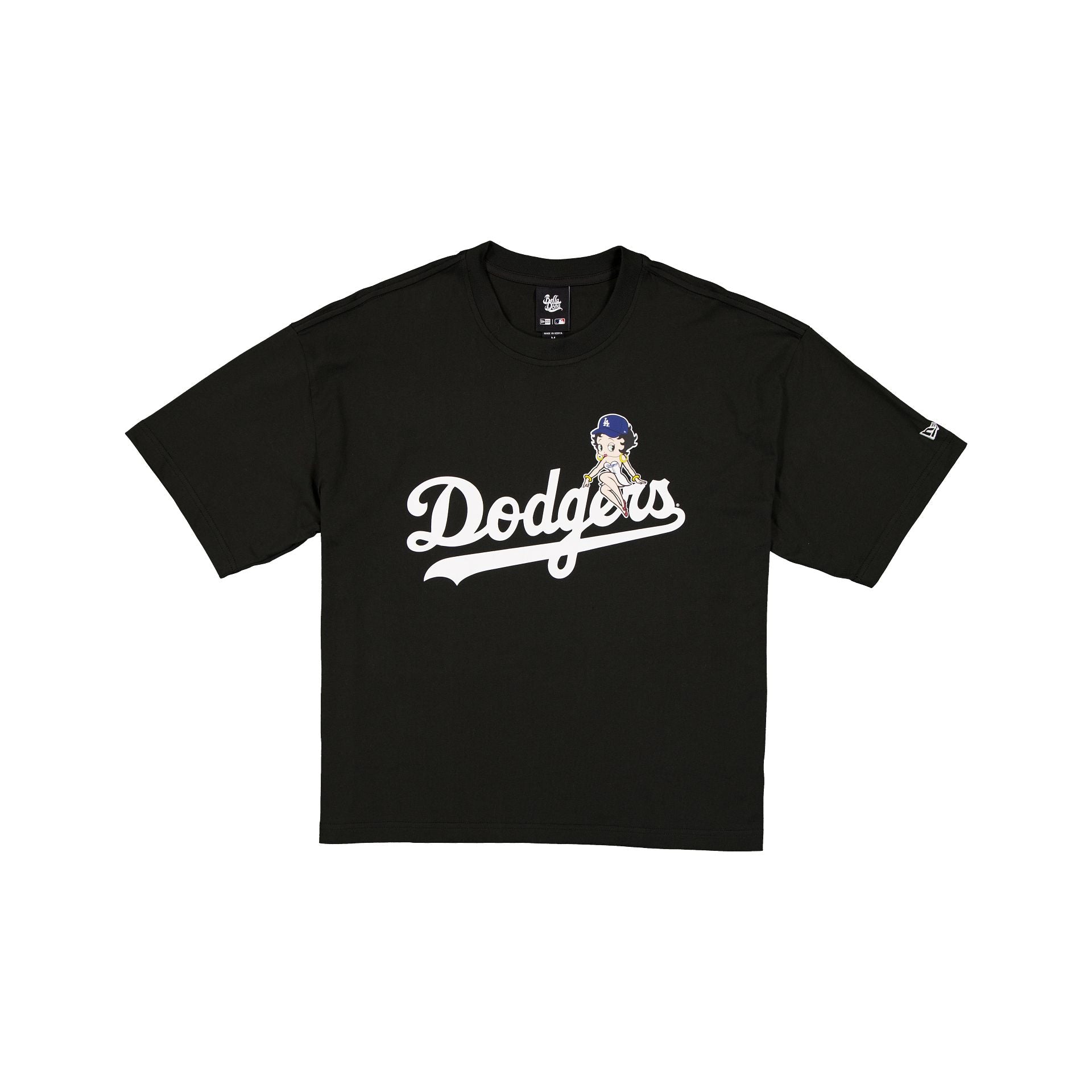 Bella Doña x Betty Boop x Los Angeles Dodgers Black T-Shirt – New
