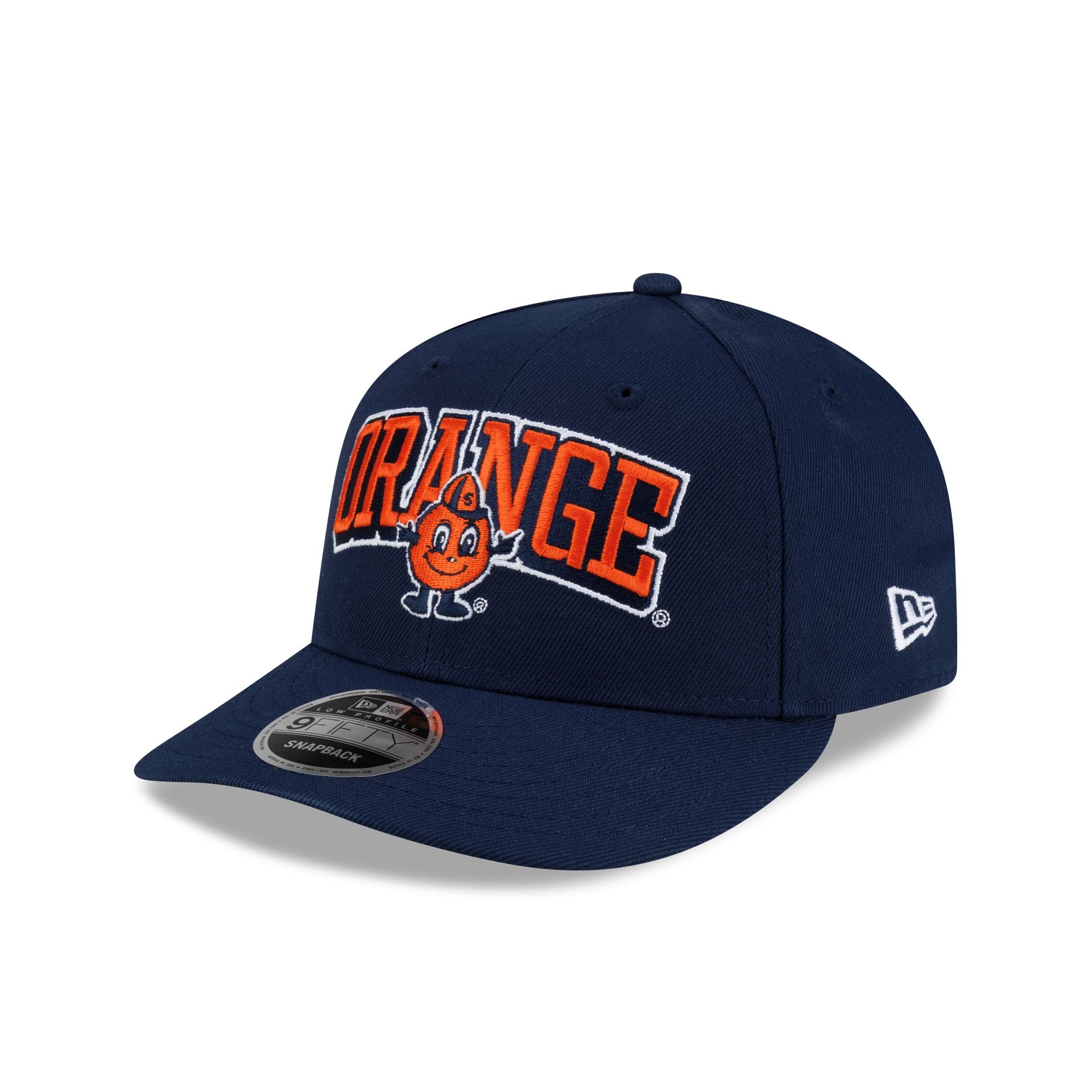 Syracuse Orange Wordmark Navy Low Profile 9FIFTY Snapback Hat