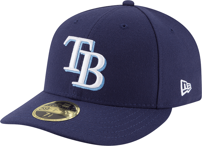 Tampa Bay Rays Authentic Collection Low Profile 59FIFTY Fitted Hat
