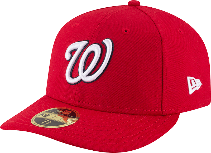 Washington Nationals Authentic Collection Low Profile 59FIFTY Fitted Hat