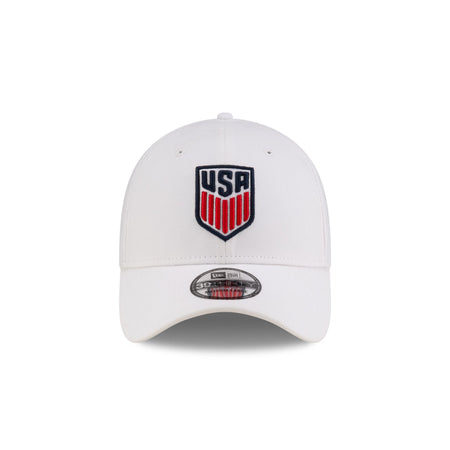 US Soccer White 39THIRTY Stretch Fit