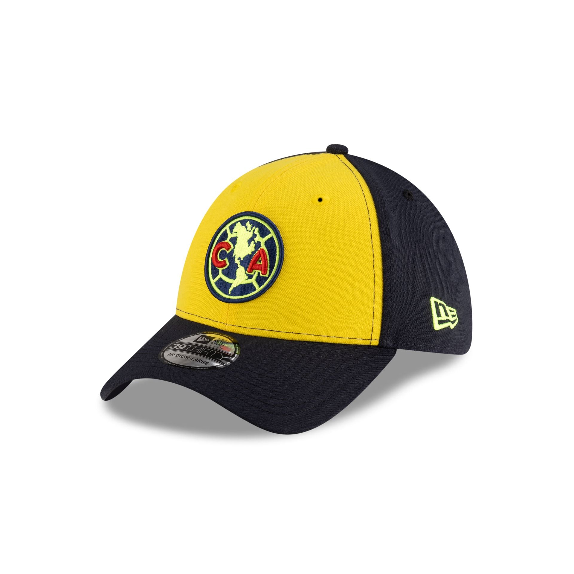 Club América Cyber Yellow 39THIRTY Stretch Fit Hat – New Era Cap