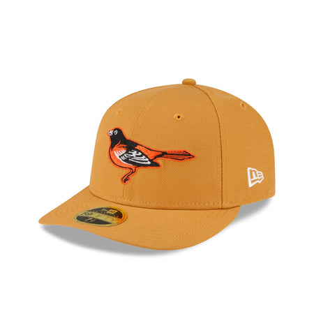 Baltimore Orioles Taupe Low Profile 59FIFTY Fitted Hat