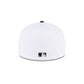 Just Caps Optic White Houston Astros 59FIFTY Fitted Hat