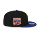 Just Caps Black Crown Brooklyn Dodgers 59FIFTY Fitted Hat