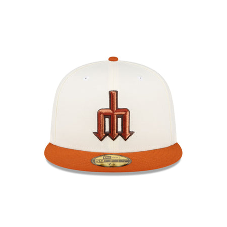 Just Caps Rust Orange Seattle Mariners 59FIFTY Fitted Hat