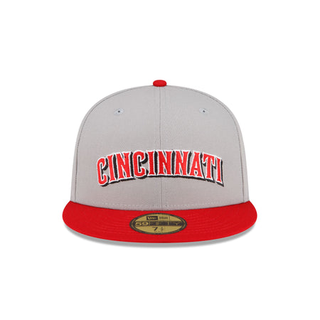 Cincinnati Reds Away 59FIFTY Fitted Hat