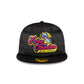 San Antonio Missions Black Satin 59FIFTY Fitted Hat