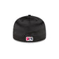 San Antonio Missions Black Satin 59FIFTY Fitted Hat