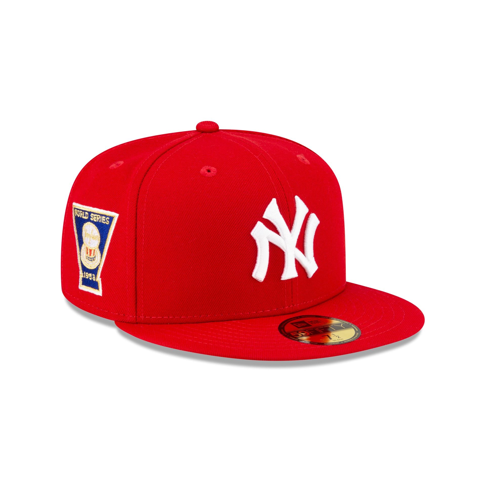 New York Yankees Color Flip Red 59FIFTY Fitted Hat New Era Cap new-york-yankees-color-flip-red-59fifty-fitted-hat-new-era-cap