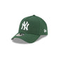 New York Yankees Color Flip Green 9FORTY A-Frame Snapback Hat