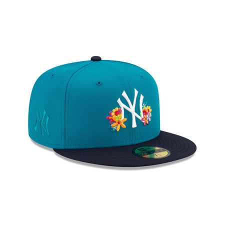 Just Caps Flower Power New York Yankees 59FIFTY Fitted