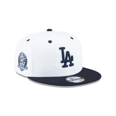 Born X Raised Los Angeles Dodgers White 9FIFTY Snapback Hat