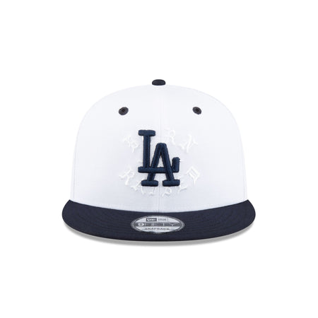 Born X Raised Los Angeles Dodgers White 9FIFTY Snapback Hat