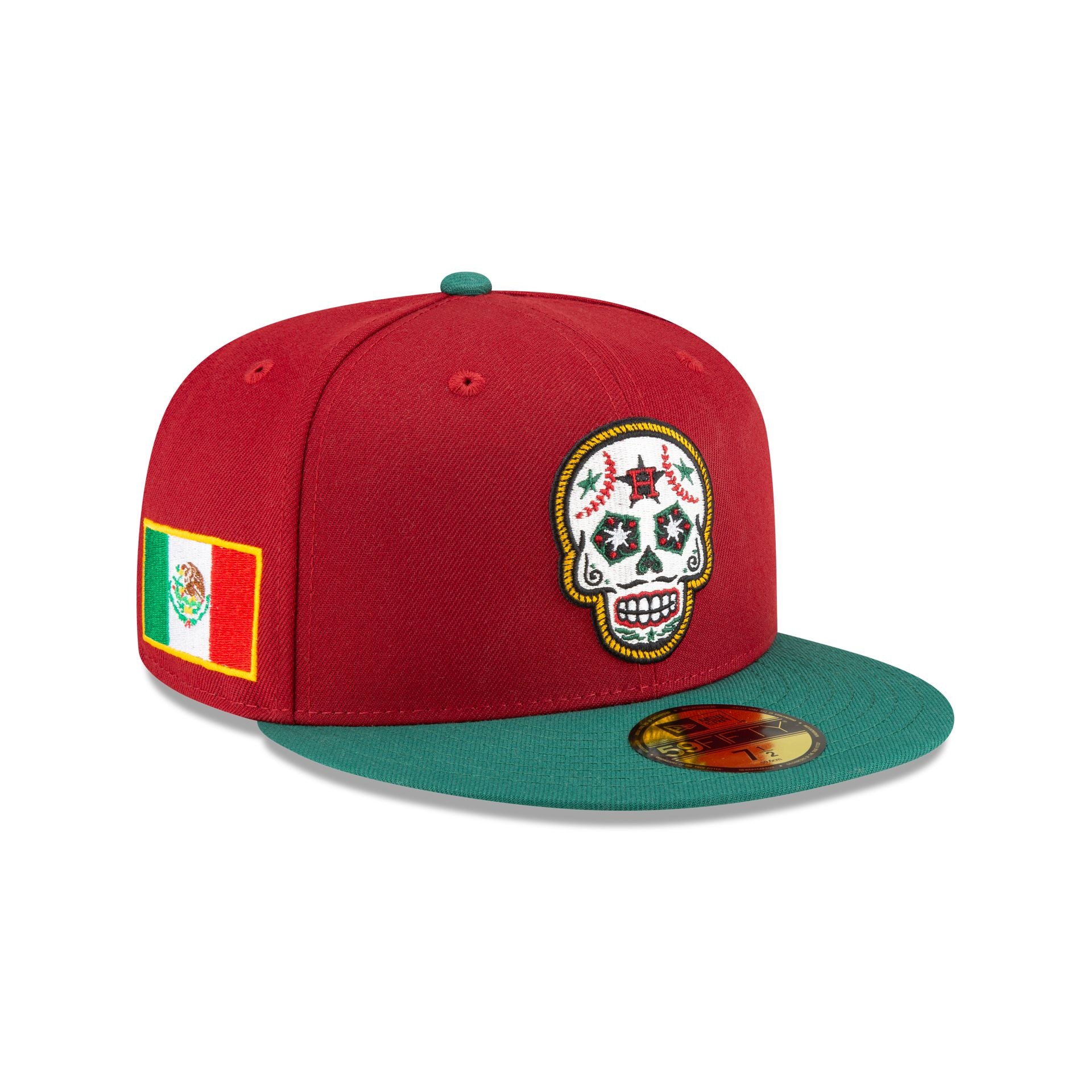 Baseball Cap Astros Sugar Skull Hat Houston Astros Cinco De Mayo