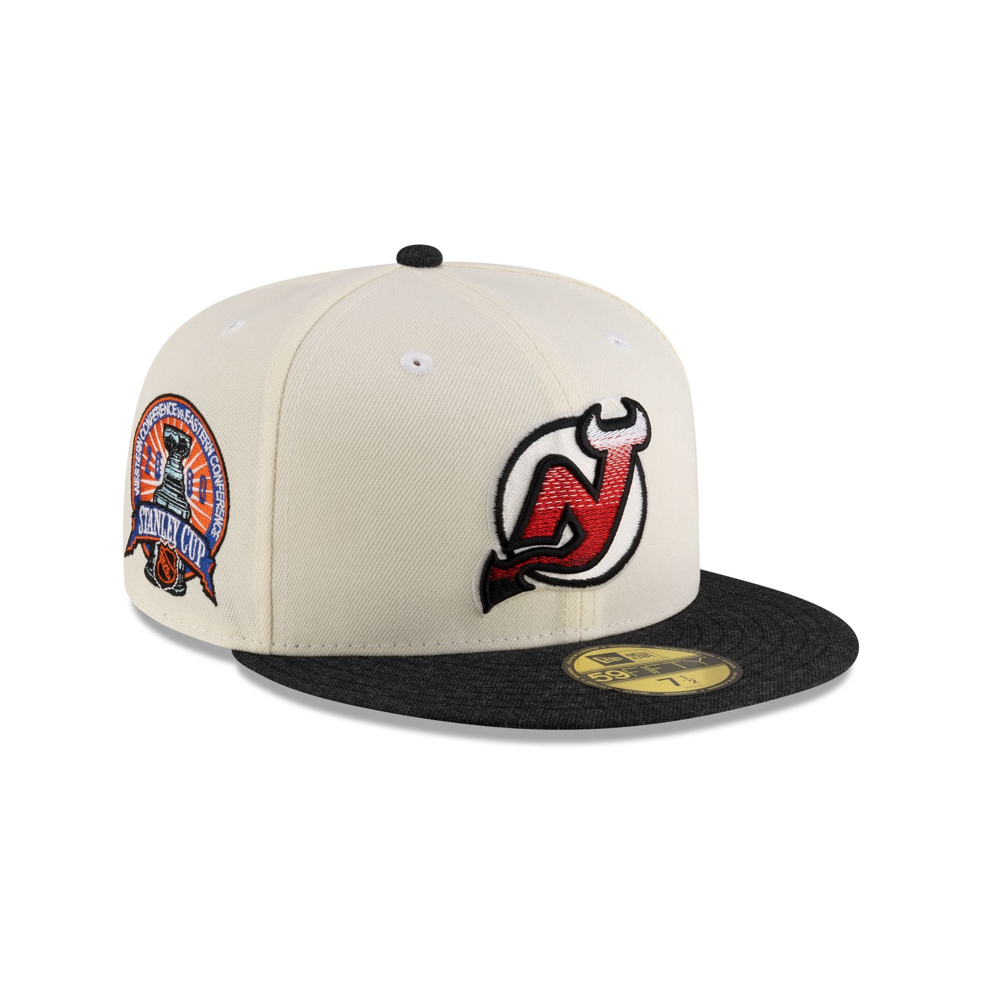 Mitchell & Ness New Jersey Devils Script Adjustable Dad Hat