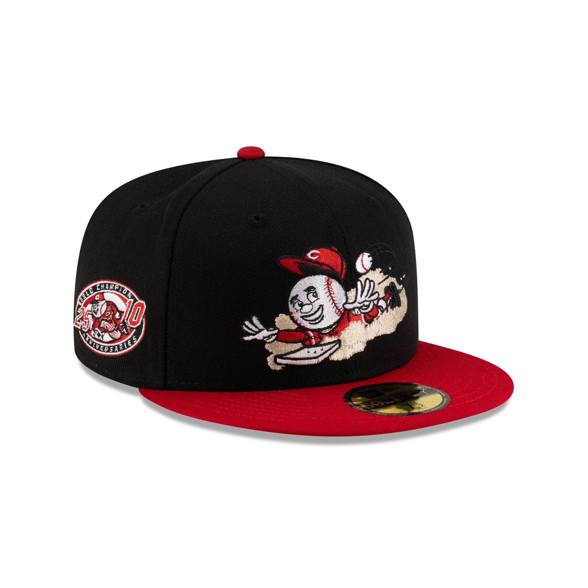 Cincinnati Reds Mascot Black 59FIFTY Fitted Hat – New Era Cap