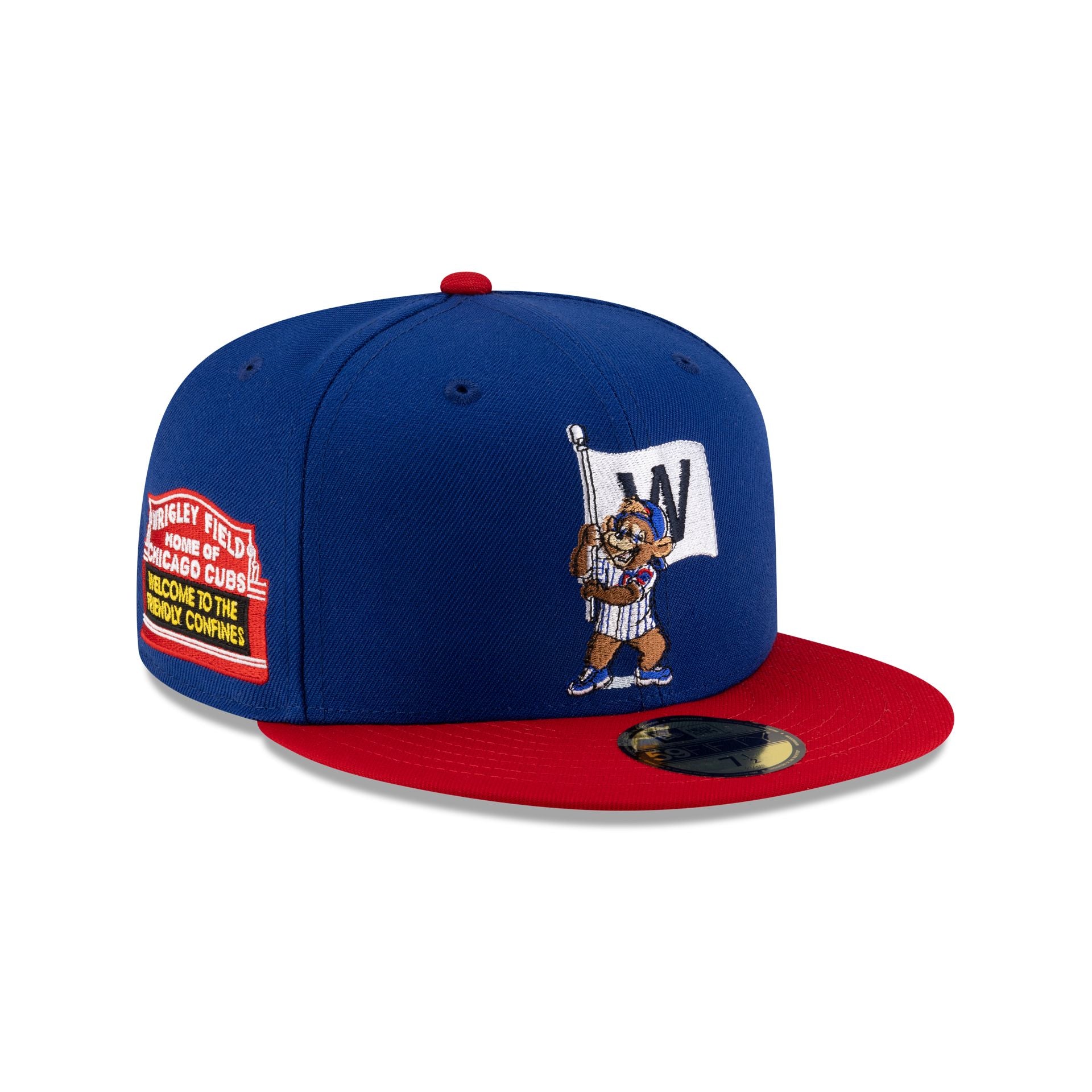 New Era x MLB Men's Chicago Cubs Basic 9Fifty Snapback Hat Royal/Red Adjustable New Era x MLB Men's Chicago Cubs Basic 9Fifty Snapback Hat Royal/Red Adjustable