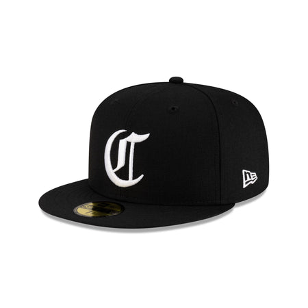 Just Caps Gothic Script Cincinnati Reds 59FIFTY Fitted Hat