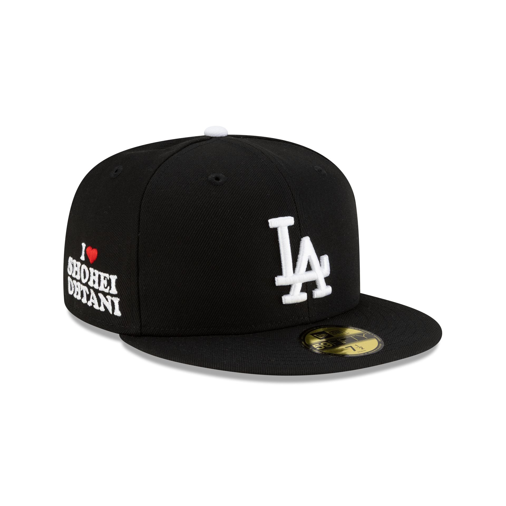 Los Angeles Dodgers Shohei Ohtani Black 59FIFTY Fitted Hat – New