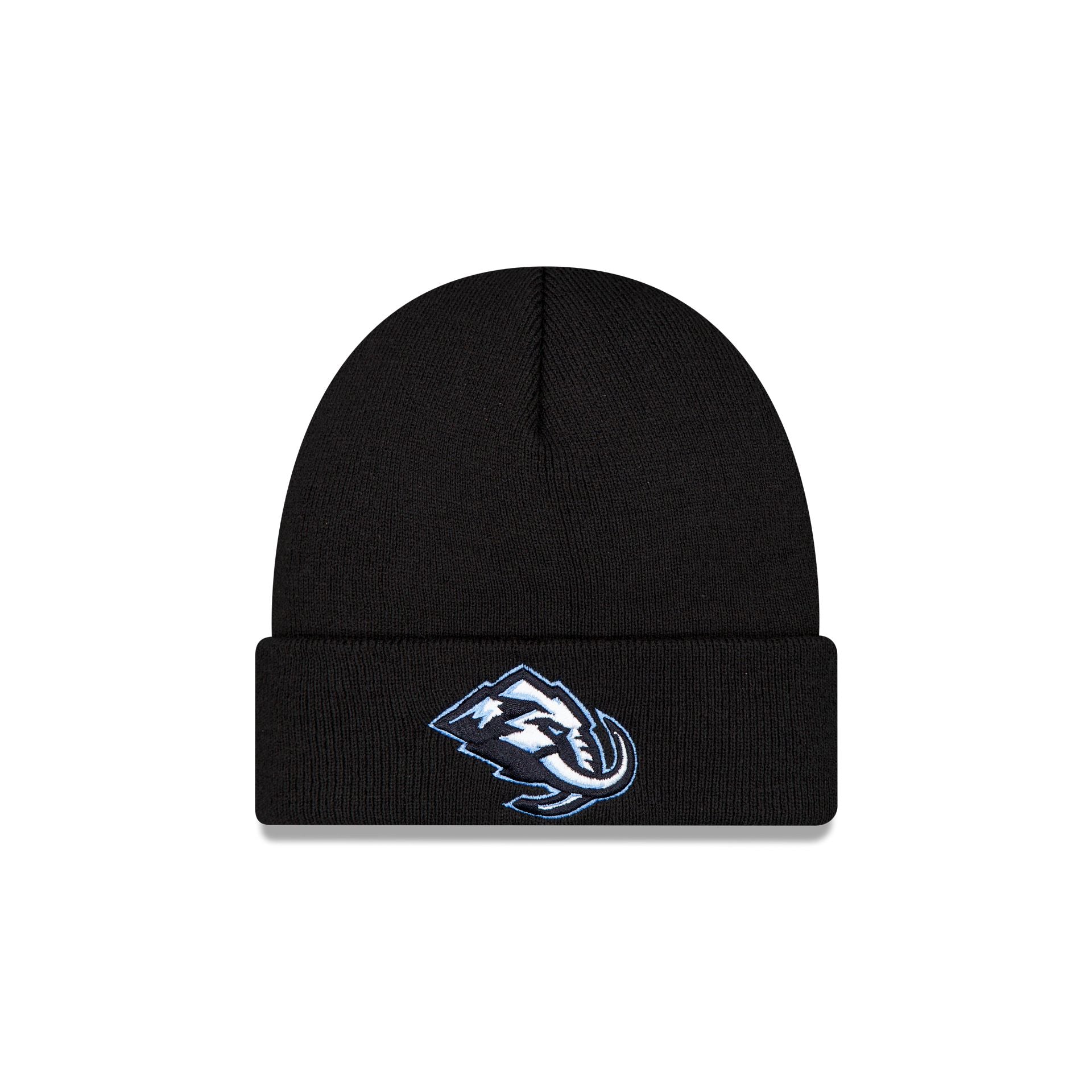 Utah Mammoth Black Cuff Knit Beanie – New Era Cap