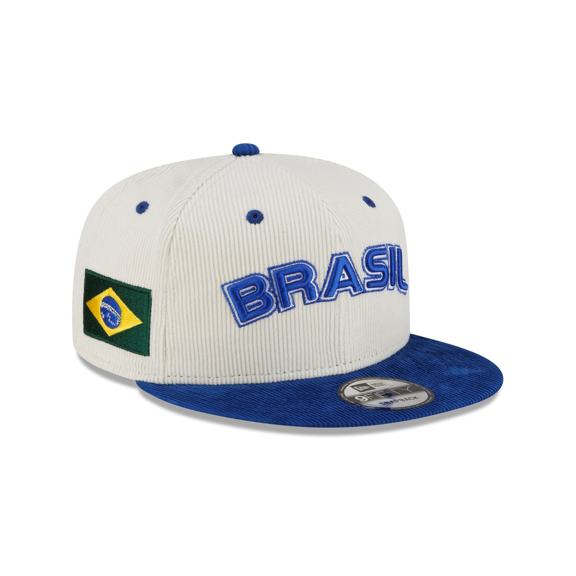 Brazil 2025 World Baseball Classic Corduroy 9FIFTY Snapback Hat
